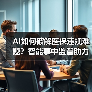 AI如何破解医保违规难题?智能事中监管助力医院控费(图1) AI如何破解医保违规难题?智能事中监管助力医院控费(图1)