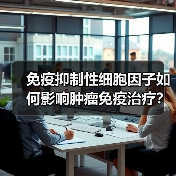 免疫抑制性细胞因子如何影响肿瘤免疫治疗？（图1）