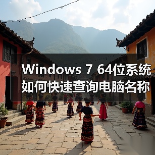 Windows 7 64位系统如何快速查询电脑名称？（图3）