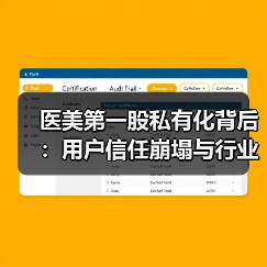 医美第一股私有化背后：用户信任崩塌与行业洗牌真相（图3）