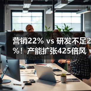 营销22% vs 研发不足2%！产能扩张425倍风险几何？（图2）