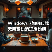 Windows 7如何卸载无用驱动清理启动项(图2) Windows 7如何卸载无用驱动清理启动项(图2)