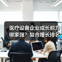 医疗设备企业成长能力哪家强?复合增长排名揭晓(图1) 医疗设备企业成长能力哪家强?复合增长排名揭晓(图1)