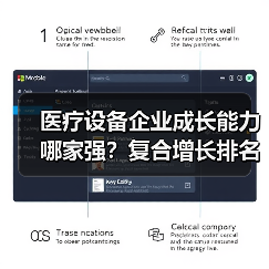 医疗设备企业成长能力哪家强?复合增长排名揭晓(图3) 医疗设备企业成长能力哪家强?复合增长排名揭晓(图3)