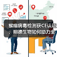 猴痘病毒检测获CE认证,明德生物如何助力全球抗疫?(图3) 猴痘病毒检测获CE认证,明德生物如何助力全球抗疫?(图3)