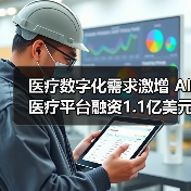医疗数字化需求激增 AI医疗平台融资1.1亿美元加速转型(图1) 医疗数字化需求激增 AI医疗平台融资1.1亿美元加速转型(图1)