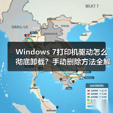 Windows 7打印机驱动怎么彻底卸载?手动删除方法全解析(图4) Windows 7打印机驱动怎么彻底卸载?手动删除方法全解析(图4)