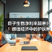 巨子生物净利率超茅台！颜值经济中的护肤黑马（图2）