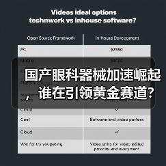 国产眼科器械加速崛起,谁在引领黄金赛道?(图2) 国产眼科器械加速崛起,谁在引领黄金赛道?(图2)