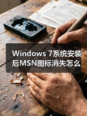Windows 7系统安装后MSN图标消失怎么解决？（图1）