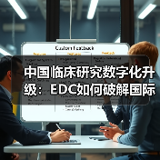 中国临床研究数字化升级:EDC如何破解国际化难题(图3) 中国临床研究数字化升级:EDC如何破解国际化难题(图3)