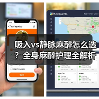 吸入vs静脉麻醉怎么选?全身麻醉护理全解析(图1) 吸入vs静脉麻醉怎么选?全身麻醉护理全解析(图1)
