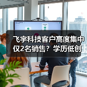飞宇科技客户高度集中仅2名销售?学历低创新弱引关注(图3) 飞宇科技客户高度集中仅2名销售?学历低创新弱引关注(图3)