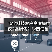 飞宇科技客户高度集中仅2名销售?学历低创新弱引关注(图4) 飞宇科技客户高度集中仅2名销售?学历低创新弱引关注(图4)
