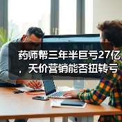 药师帮三年半巨亏27亿，天价营销能否扭转亏损？（图3）