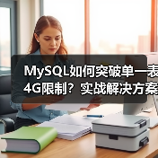 MySQL如何突破单一表4G限制?实战解决方案(图2) MySQL如何突破单一表4G限制?实战解决方案(图2)
