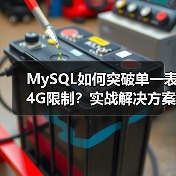 MySQL如何突破单一表4G限制?实战解决方案(图4) MySQL如何突破单一表4G限制?实战解决方案(图4)