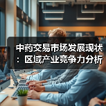 中药交易市场发展现状:区域产业竞争力分析(图2) 中药交易市场发展现状:区域产业竞争力分析(图2)