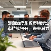 创面治疗系统市场渗透率持续提升,未来潜力如何?(图4) 创面治疗系统市场渗透率持续提升,未来潜力如何?(图4)