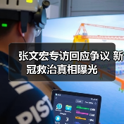张文宏专访回应争议 新冠救治真相曝光(图1) 张文宏专访回应争议 新冠救治真相曝光(图1)