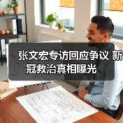 张文宏专访回应争议 新冠救治真相曝光(图2) 张文宏专访回应争议 新冠救治真相曝光(图2)