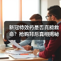 新冠特效药是否真能救命?抢购背后真相揭秘(图1) 新冠特效药是否真能救命?抢购背后真相揭秘(图1)