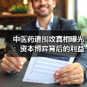 中医药遭围攻真相曝光:资本博弈背后的利益链条(图1) 中医药遭围攻真相曝光:资本博弈背后的利益链条(图1)