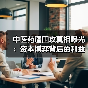 中医药遭围攻真相曝光:资本博弈背后的利益链条(图3) 中医药遭围攻真相曝光:资本博弈背后的利益链条(图3)