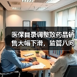 医保目录调整致药品销售大幅下滑，监管八问企业巨额销售费用（图4）
