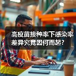 高疫苗接种率下感染率差异究竟因何而起？（图2）