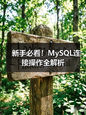 新手必看！MySQL连接操作全解析（图1）