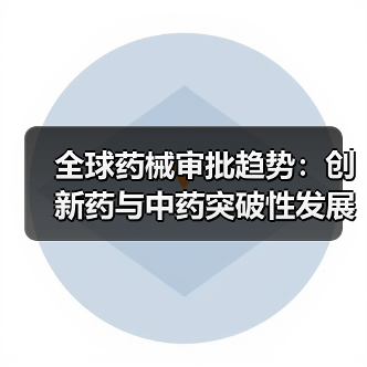 全球药械审批趋势:创新药与中药突破性发展解析(图3) 全球药械审批趋势:创新药与中药突破性发展解析(图3)