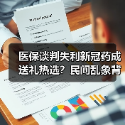 医保谈判失利新冠药成送礼热选?民间乱象背后的真相(图2) 医保谈判失利新冠药成送礼热选?民间乱象背后的真相(图2)