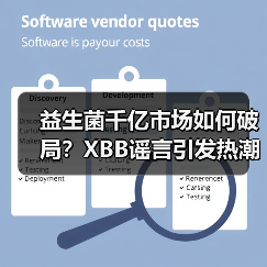 益生菌千亿市场如何破局?XBB谣言引发热潮背后的挑战(图2) 益生菌千亿市场如何破局?XBB谣言引发热潮背后的挑战(图2)