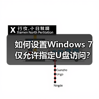 如何设置Windows 7仅允许指定U盘访问?(图4) 如何设置Windows 7仅允许指定U盘访问?(图4)
