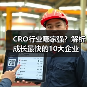 CRO行业哪家强?解析成长最快的10大企业(图1) CRO行业哪家强?解析成长最快的10大企业(图1)