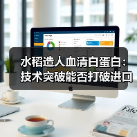 水稻造人血清白蛋白：技术突破能否打破进口依赖？（图4）