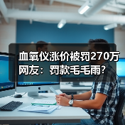 血氧仪涨价被罚270万 网友：罚款毛毛雨？（图3）