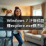 Windows 7 计算机管理explore.exe崩溃如何修复?(图1) Windows 7 计算机管理explore.exe崩溃如何修复?(图1)