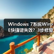 Windows 7系统Win+E快捷键失效?3步修复资源管理器打开问题(图4) Windows 7系统Win+E快捷键失效?3步修复资源管理器打开问题(图4)