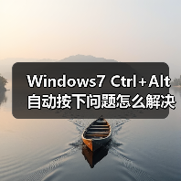 Windows7 Ctrl+Alt自动按下问题怎么解决？（图4）