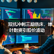 双抗冲刺三期临床,绿叶融资引股价波动(图2) 双抗冲刺三期临床,绿叶融资引股价波动(图2)
