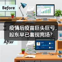 疫情后疫苗巨头巨亏,股东早已套现离场?(图4) 疫情后疫苗巨头巨亏,股东早已套现离场?(图4)