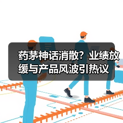 药茅神话消散?业绩放缓与产品风波引热议(图1) 药茅神话消散?业绩放缓与产品风波引热议(图1)