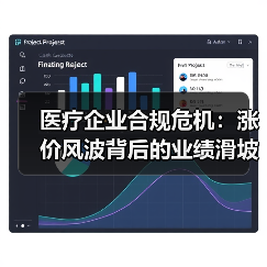 医疗企业合规危机:涨价风波背后的业绩滑坡与变革困局(图1) 医疗企业合规危机:涨价风波背后的业绩滑坡与变革困局(图1)