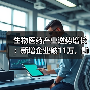 生物医药产业逆势增长:新增企业破11万,融资事件近80起(图2) 生物医药产业逆势增长:新增企业破11万,融资事件近80起(图2)