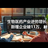 生物医药产业逆势增长:新增企业破11万,融资事件近80起(图4) 生物医药产业逆势增长:新增企业破11万,融资事件近80起(图4)