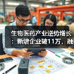 生物医药产业逆势增长:新增企业破11万,融资事件近80起(图3) 生物医药产业逆势增长:新增企业破11万,融资事件近80起(图3)