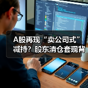 A股再现“卖公司式”减持？股东清仓套现背后真相曝光（图1）
