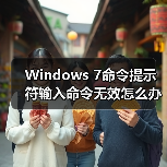 Windows 7命令提示符输入命令无效怎么办?(图4) Windows 7命令提示符输入命令无效怎么办?(图4)